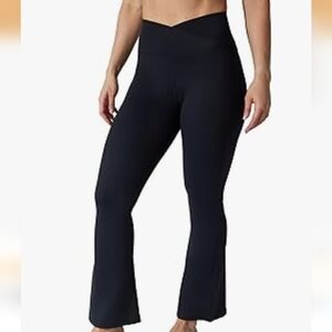 Yogalicious Black Lux Sophia Flare Leggings